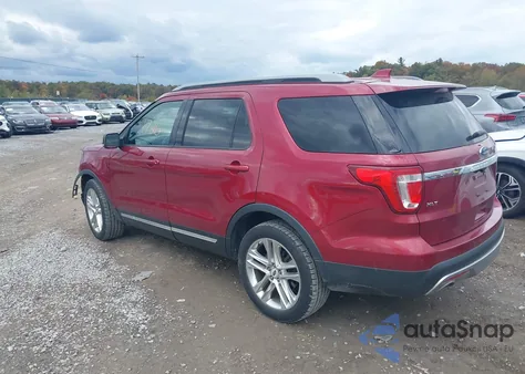 2017 Ford Explorer Xlt from USA, damaged, VIN 1FM5K8D84HGA65558